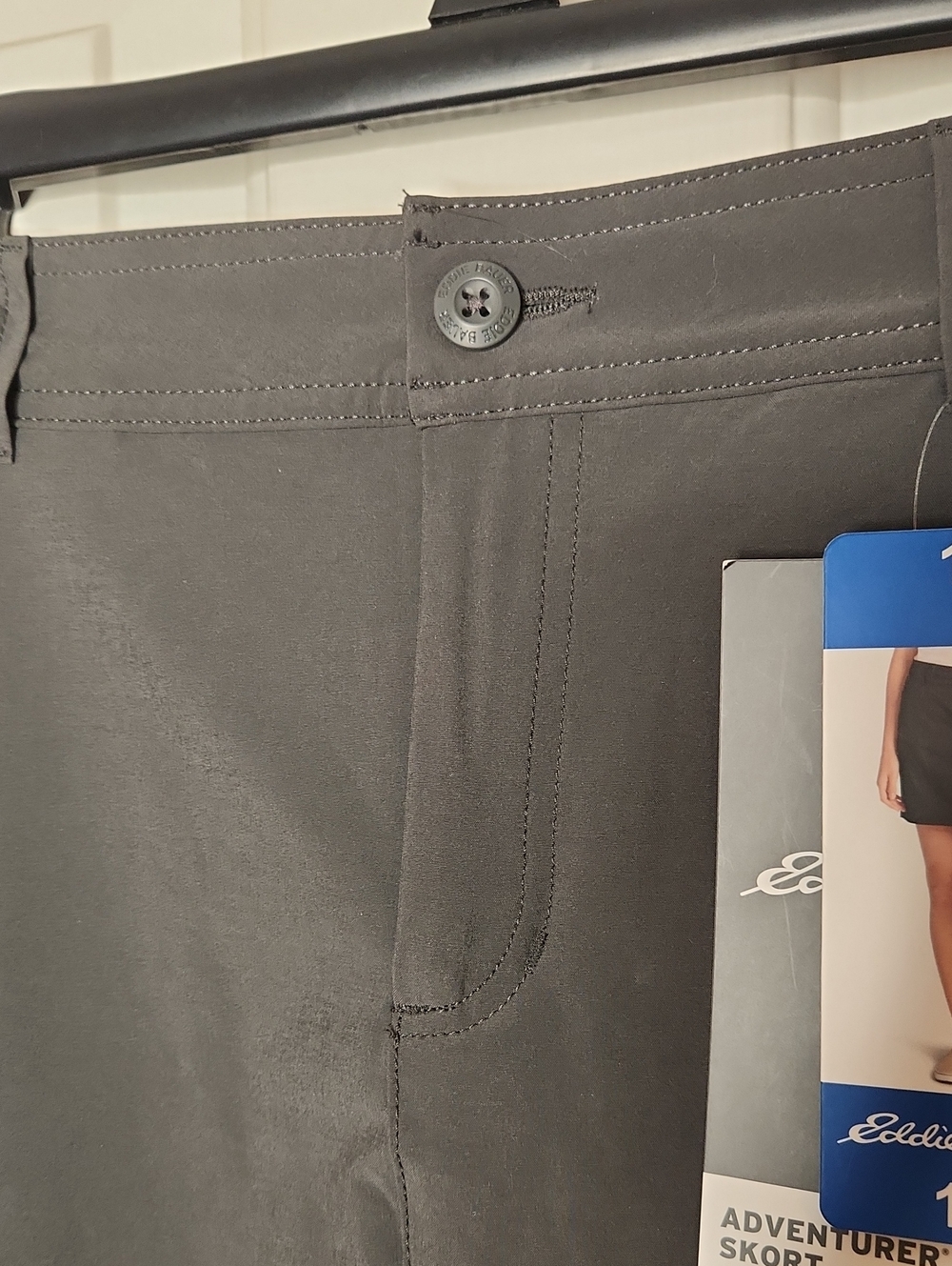 Eddie Bauer Adventurer 2.0 Skort Dark Smoke Size 10 - Picture 3 of 14